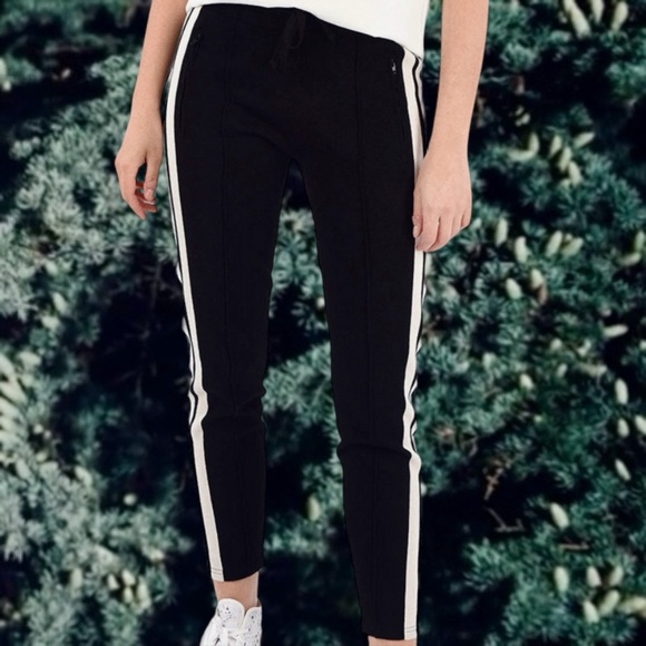 Isabel Marant Etoile ‘Dario’ Black Jersey Track Pants Size 36 - Picture 10 of 15
